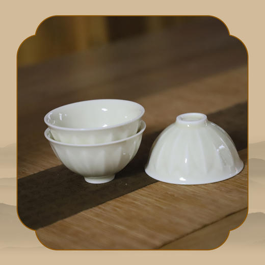 富贵莲花盏对杯 商品图2