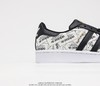 阿迪达斯三叶草Adidas Superstar Originals黑亮白50周年贝壳头经典百搭休闲运动板鞋FV2820男女鞋 商品缩略图3