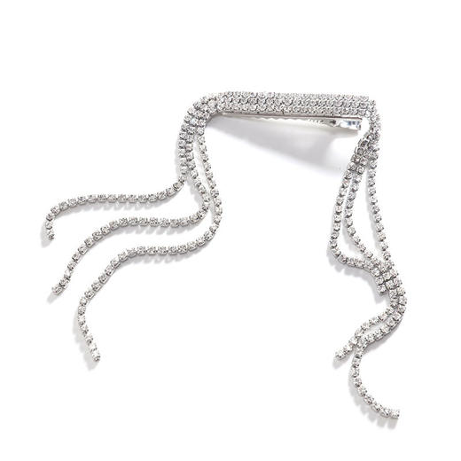 刘诗诗同款流苏发夹女侧边发卡气质刘海鸭嘴夹仙气感夹子头饰 商品图5