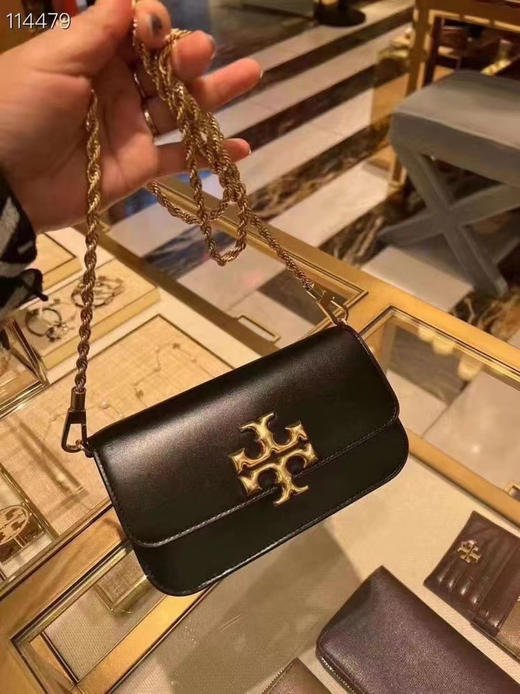 TB 专柜款 黑五折扣款 Eleanor woc crossbody，黑色从来不打折的款，很好看🔝 商品图0