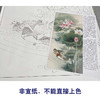 【有步骤、大彩图】李晓明工笔画白描底稿《荷塘鸳鸯图》荷花初学者临摹花鸟线稿KE02 商品缩略图2