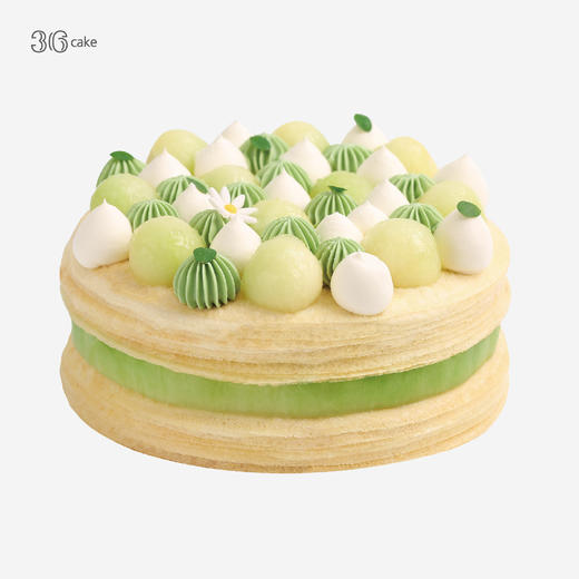 玫珑蜜瓜茉莉千层，可选6/8英寸 商品图0