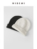 HIDEMI 美利奴圈圈羊毛圆帽 原白色/炭灰色 商品缩略图3