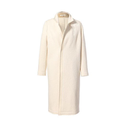 Famecoco范可儿长大衣高级感冬装呢子外套女F218AN006 商品图5