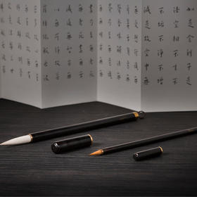 西泠印社小楷狼毫+中楷羊毫毛笔