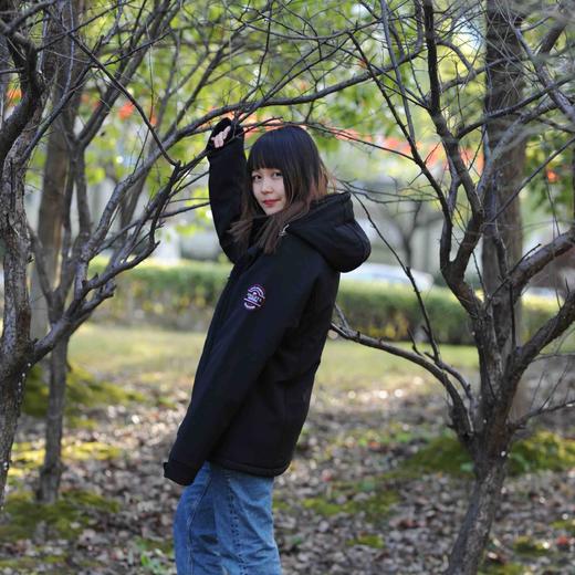 （自留款，尾单无补）Himalaya黑色专业户外防风防水冲锋棉服夹克男士保暖冬装 商品图1