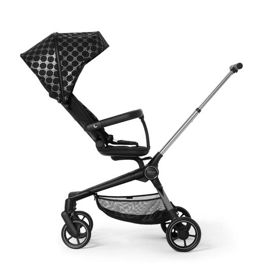 Delama德拉玛 Q1plus灵镜轻便折叠可坐可躺高景观宝宝遛娃推车 星空银 商品图4