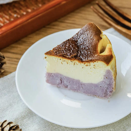 烤爱·热销款·西班牙巴斯克重芝士系列·芋泥巴斯克芝士蛋糕·芋泥·下午茶 全国配送（偏远地区除外） 商品图4