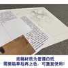 【有步骤、大彩图】李晓明工笔画白描底稿斗方小品《榴枝黄鸟图》石榴黄鹂初学者临摹花鸟线稿KC31 商品缩略图3
