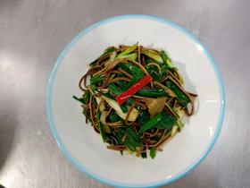 大蒜干丝炒咸肉(份)