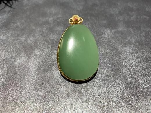 【御珠宫坊】金镶碧玉吊坠 商品图1