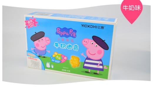 亿智小猪佩奇牛奶曲奇120g 商品图0