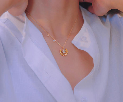 【连理枝系列首饰】原创设计珍珠项链、手链、戒指、耳钉系列n 商品图1