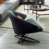 喜梦宝沙发椅轻奢皮艺人体工学椅意式北欧极简休闲椅（直播专享，只送货不包安装） 商品缩略图1