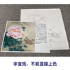 【有步骤、大彩图】李晓明工笔画白描底稿斗方小品《赛珠盘》牡丹初学者临摹花鸟线稿KD33 商品缩略图2