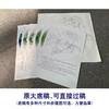 【有步骤、大彩图】李晓明工笔画白描底稿圆形小品《孩儿面》牡丹初学者临摹花鸟线稿KD04 商品缩略图1