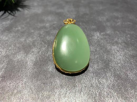 【御珠宫坊】金镶碧玉吊坠 商品图2