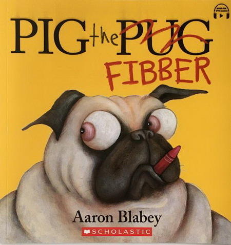 【4-8岁推荐】Pig The Pug/Fibber/Winner/Star 巴戈狗猪猪系列绘本 盒装4册+CD+玩偶 我是大坏蛋同作者Aaron Blabey 商品图3