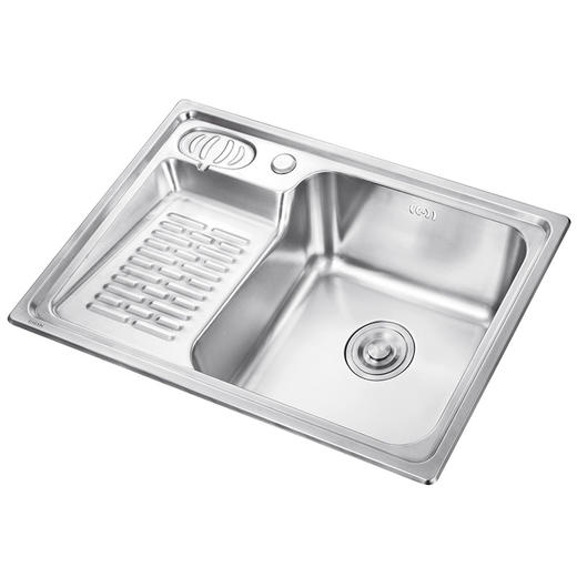 304不锈钢洗衣水槽带搓衣板阳台家用洗衣池台上下盆单槽加厚