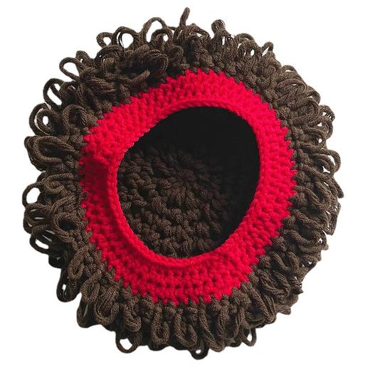 婴儿假发帽子秋冬爆炸头男童宝宝套头帽可爱凹造型搞怪卷发帽 商品图4