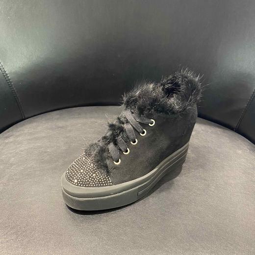 legs jeans AC404貂毛休闲厚底内增高加绒薄棉鞋 商品图6