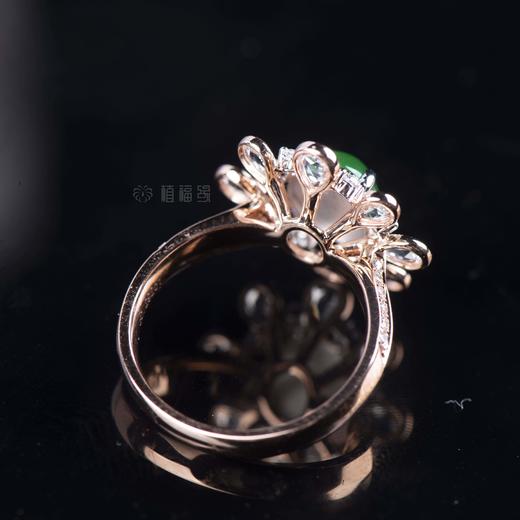 【繁花】绿蛋面戒指-JZ12109160 商品图3