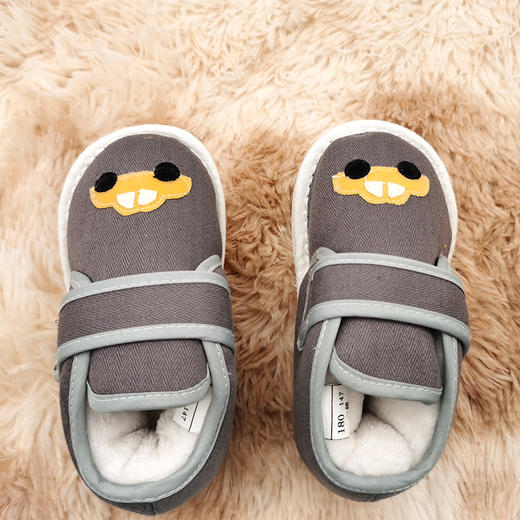 内联升童鞋机纳贴胶粘扣棉鞋5283C/5284C 商品图1