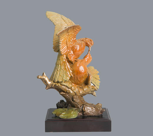 宇达青铜全铜摆件《妮》创意礼品  家居饰品摆件 高28cm 商品图0