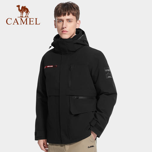 明星同款骆驼珠穆朗玛极寒系列冲锋衣男女款羽绒服内胆三合一 A1W170180_A1W270181_A1W270181-1 商品图2