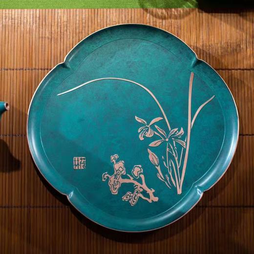 朱炳仁·铜丨金兰雅韵茶礼套装 商品图3