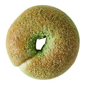 抹茶红豆贝果 Matcha Red Bean Bagel