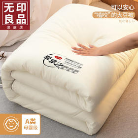 无印良品 A类被子冬被大豆纤维被子保暖加厚春秋被宿舍棉被被芯