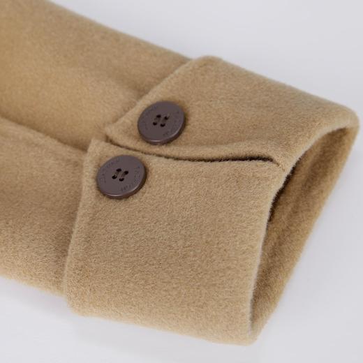 LH9L8斯尔丽2021瑟俪秋冬新款复古经典优雅外套绵羊毛双面呢女式大衣 商品图3