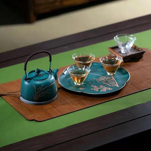 朱炳仁·铜丨金兰雅韵茶礼套装 商品图1