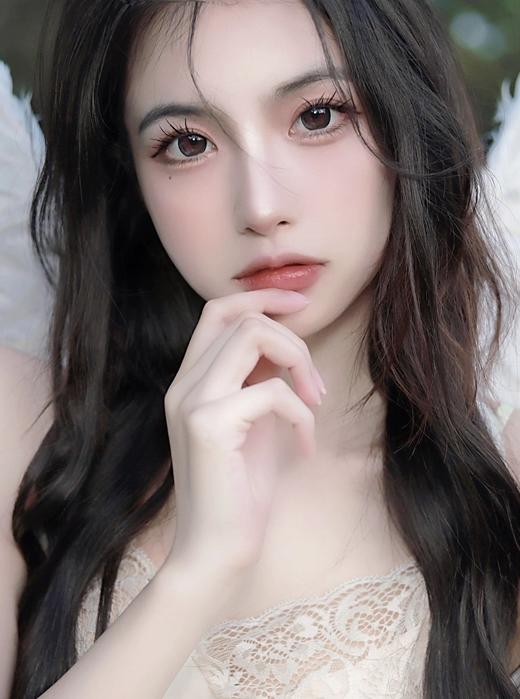 recolook旗下 泡泡嘟嘟黑  | 14.5mm白狮参考着色中大直径  半年抛2片 商品图5