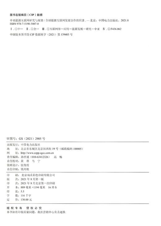 中亚能源互联网研究与展望 商品图1