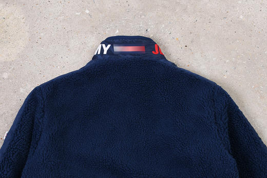 仿羊羔绒 领条刺绣标字母 夹克外套 T-1118 商品图12