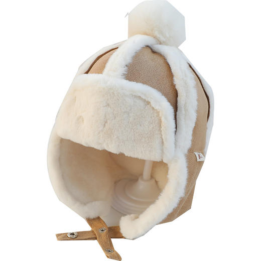 宝宝帽子秋冬韩版时尚加绒保暖加厚毛绒护耳帽儿童雷锋帽 商品图4