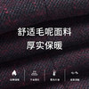 【保暖毛呢】罗蒙秋冬厚款男士休闲西装外套时尚格纹单西服上衣 商品缩略图6