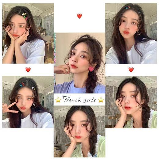 假发女假发片发际线八字刘海学生隐形假刘海逼真自然网红发片刘海 商品图4