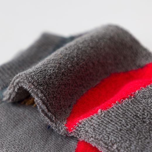 【5双装 送给宝宝的礼物】A类圣诞婴儿袜秋冬中筒加厚加绒毛巾袜礼品袜棉质男女儿童袜子 商品图3