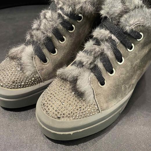 legs jeans AC404貂毛休闲厚底内增高加绒薄棉鞋 商品图13