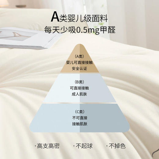 无印良品 A类被子冬被大豆纤维被子保暖加厚春秋被宿舍棉被被芯 商品图5