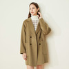 LH9J5斯尔丽2021瑟俪秋冬新款优雅休闲气质羊毛双面呢中长大衣通勤女 商品缩略图2