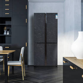 美菱(MELING)508升多门四门十字冰箱 一级能效 风冷变频 多谱氧鲜 恒温微冻 BCD-508WQ5S