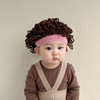 婴儿假发帽子秋冬爆炸头男童宝宝套头帽可爱凹造型搞怪卷发帽 商品缩略图10