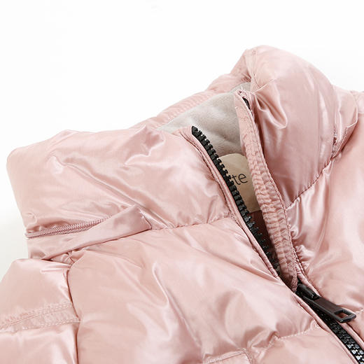【女童连帽90白鹅绒羽绒服】21年冬新品女童连帽加厚保暖羽绒服 商品图5