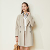 LH9J5斯尔丽2021瑟俪秋冬新款优雅休闲气质羊毛双面呢中长大衣通勤女 商品缩略图1