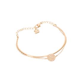 【一般贸易】奥地利施华洛世奇SWAROVSKI 圆形标志二合一ginger手链5274892金色