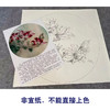 【有步骤、大彩图】工笔画白描底稿《凤蝶紫荆花》花鸟线稿KG05 商品缩略图2